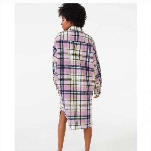 NWT Scoop NYC Purple Shacket - Picture 2 of 3